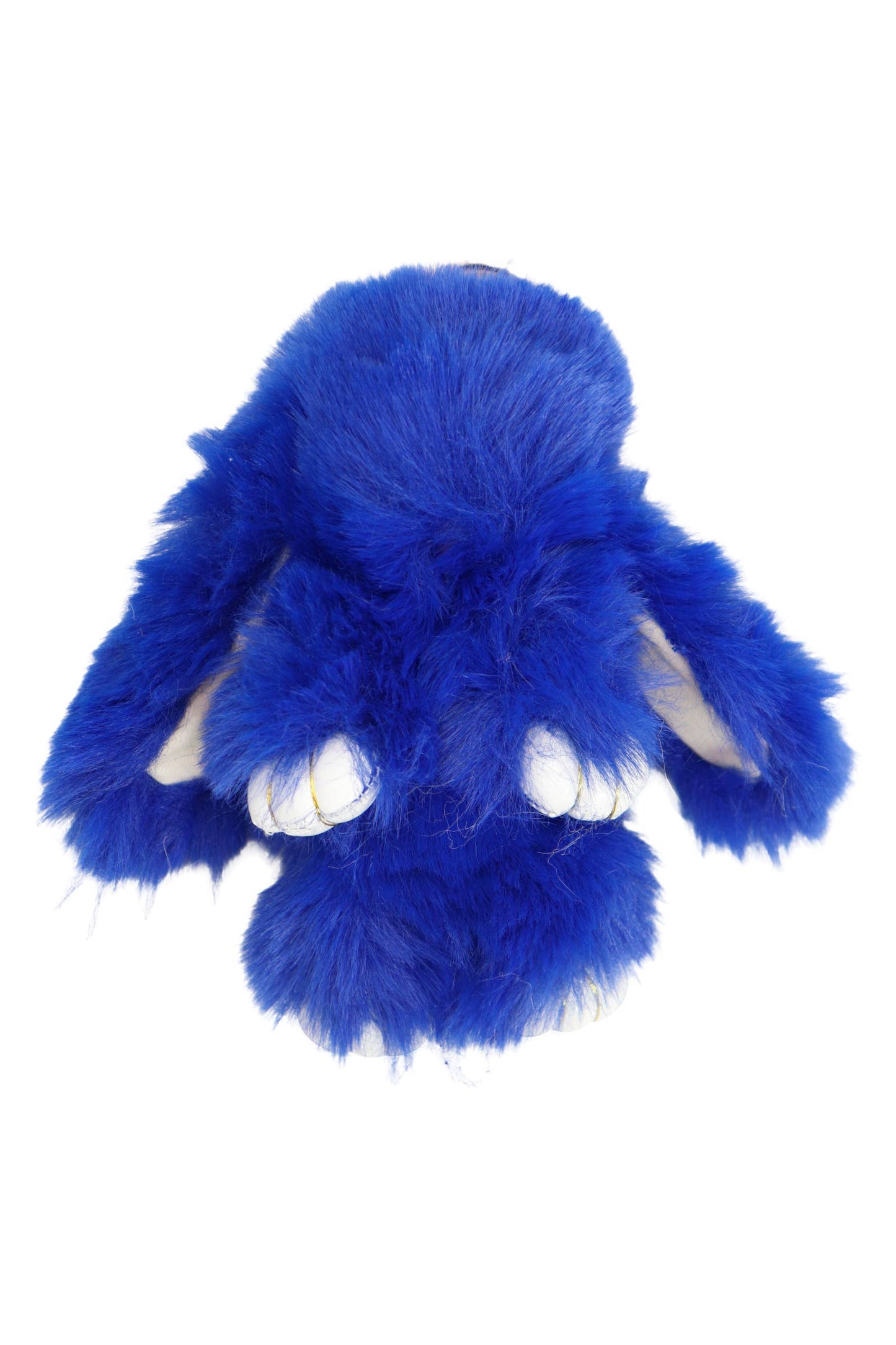 Bunny Rabbit Fuzzy Faux Fur Plush Doll Key Chain