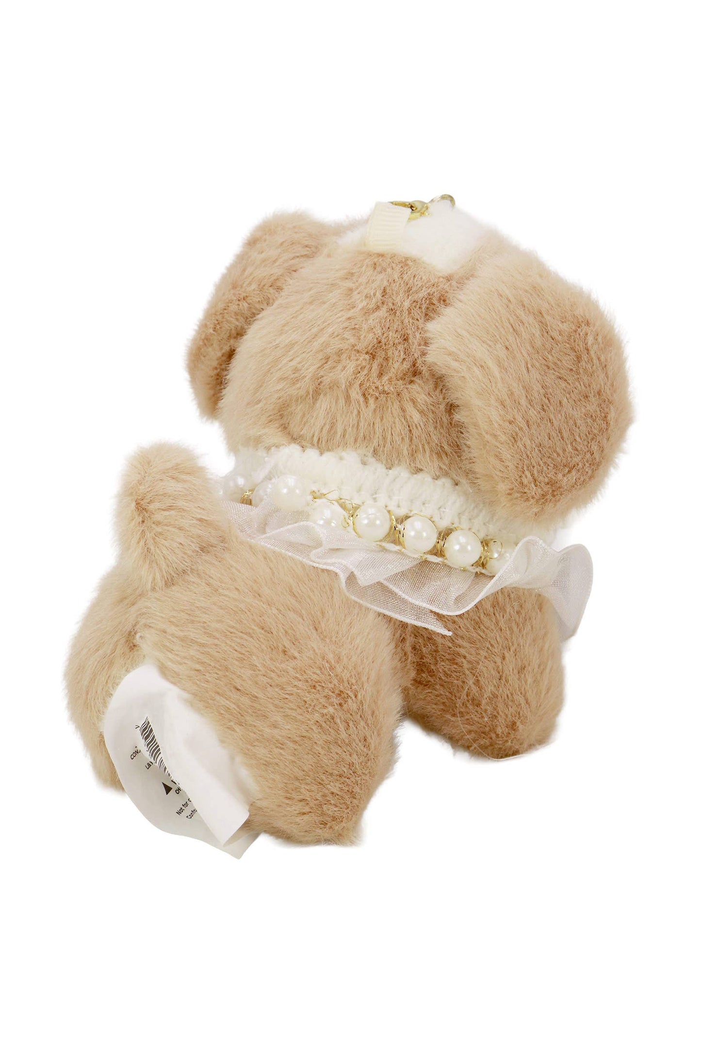Posh Cute Puppy Dog Fuzzy Stuffed Key Chain