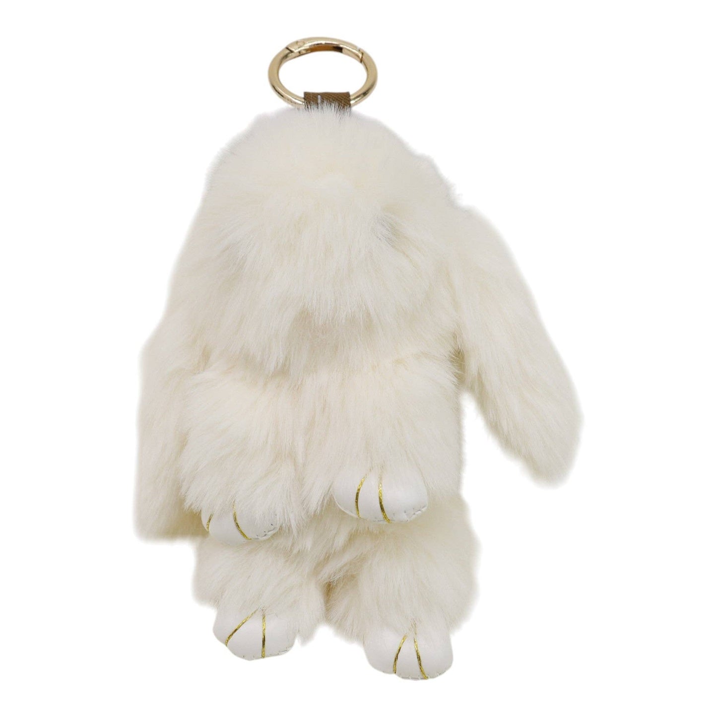 Cut Rabbit Pom Pom Key Chain KC0225-5. (3PC)