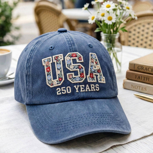 Happy 250th Birthday USA Hat America 250th Anniversary