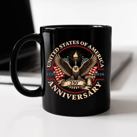250 Year Mug, USA 250th Anniversary Coffee Mug