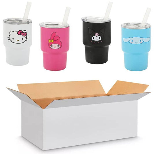 Hello Kitty Friends Stainless Mini Tumbler Set Four