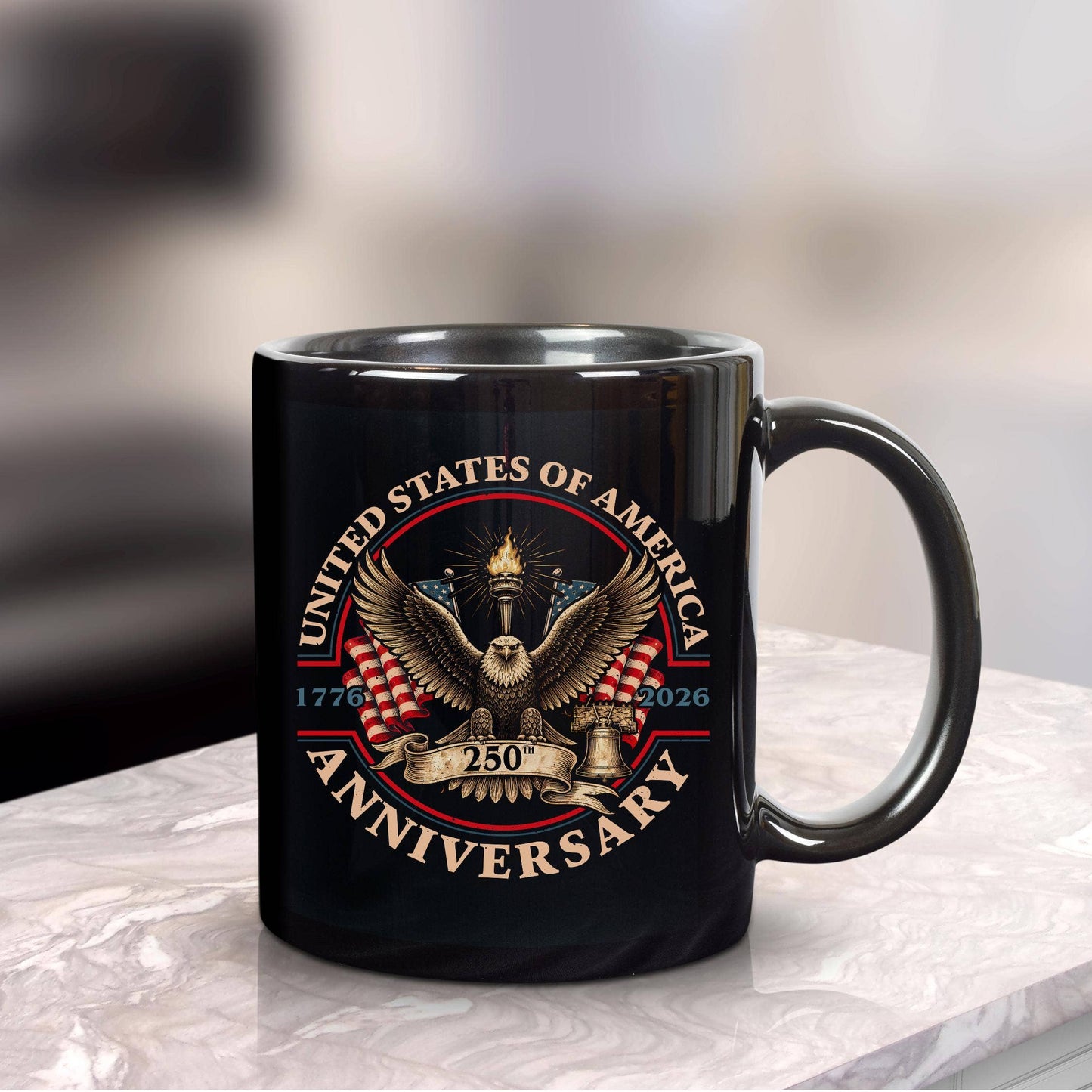 250 Year Mug, USA 250th Anniversary Coffee Mug