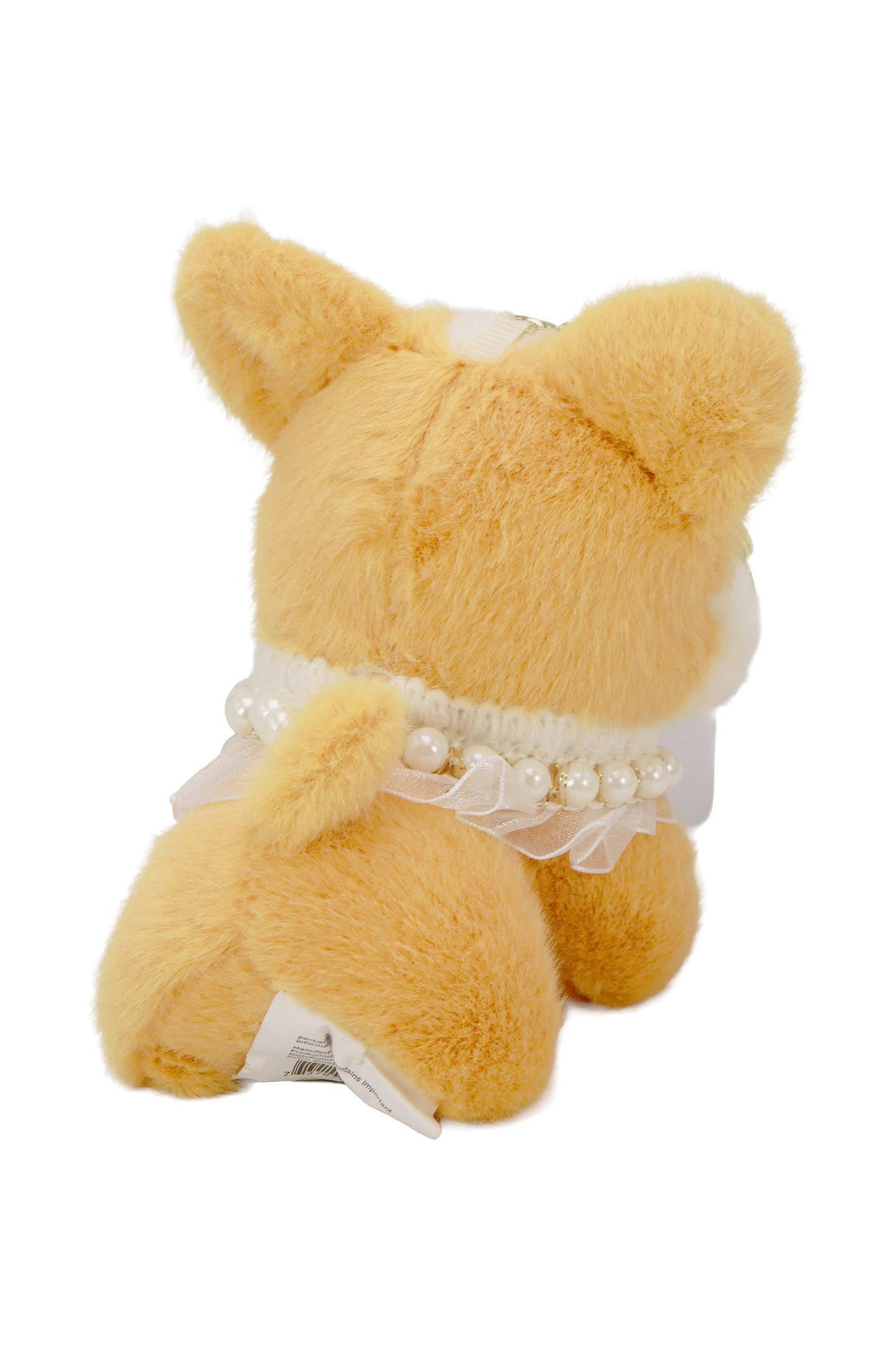 Posh Cute Puppy Dog Fuzzy Stuffed Key Chain