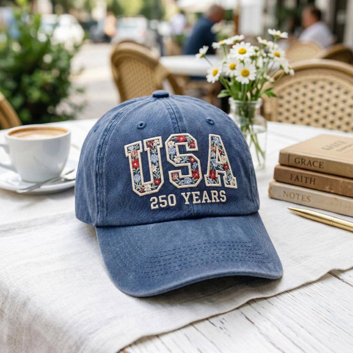 Happy 250th Birthday USA Hat America 250th Anniversary