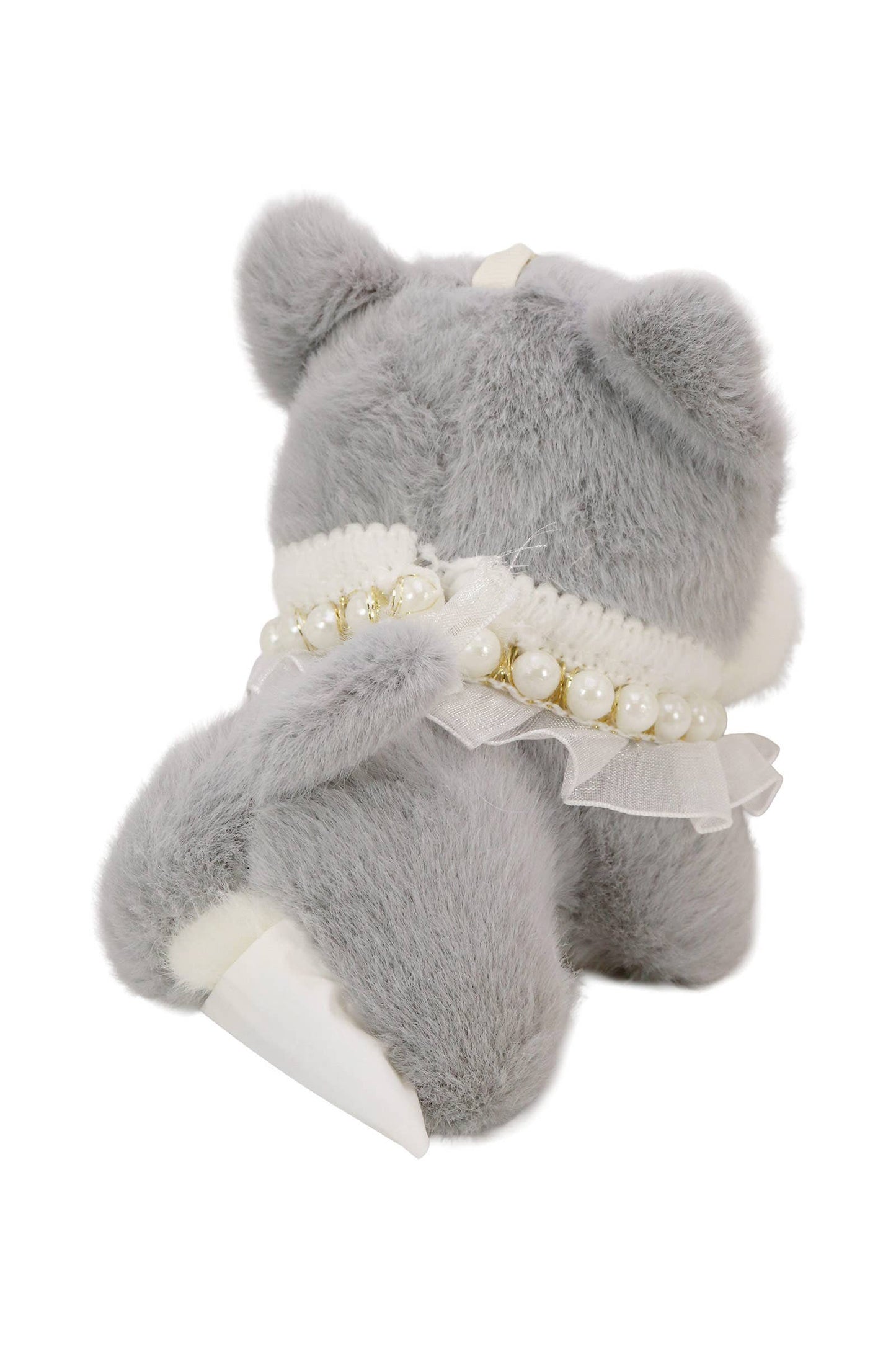 Posh Cute Puppy Dog Fuzzy Stuffed Key Chain