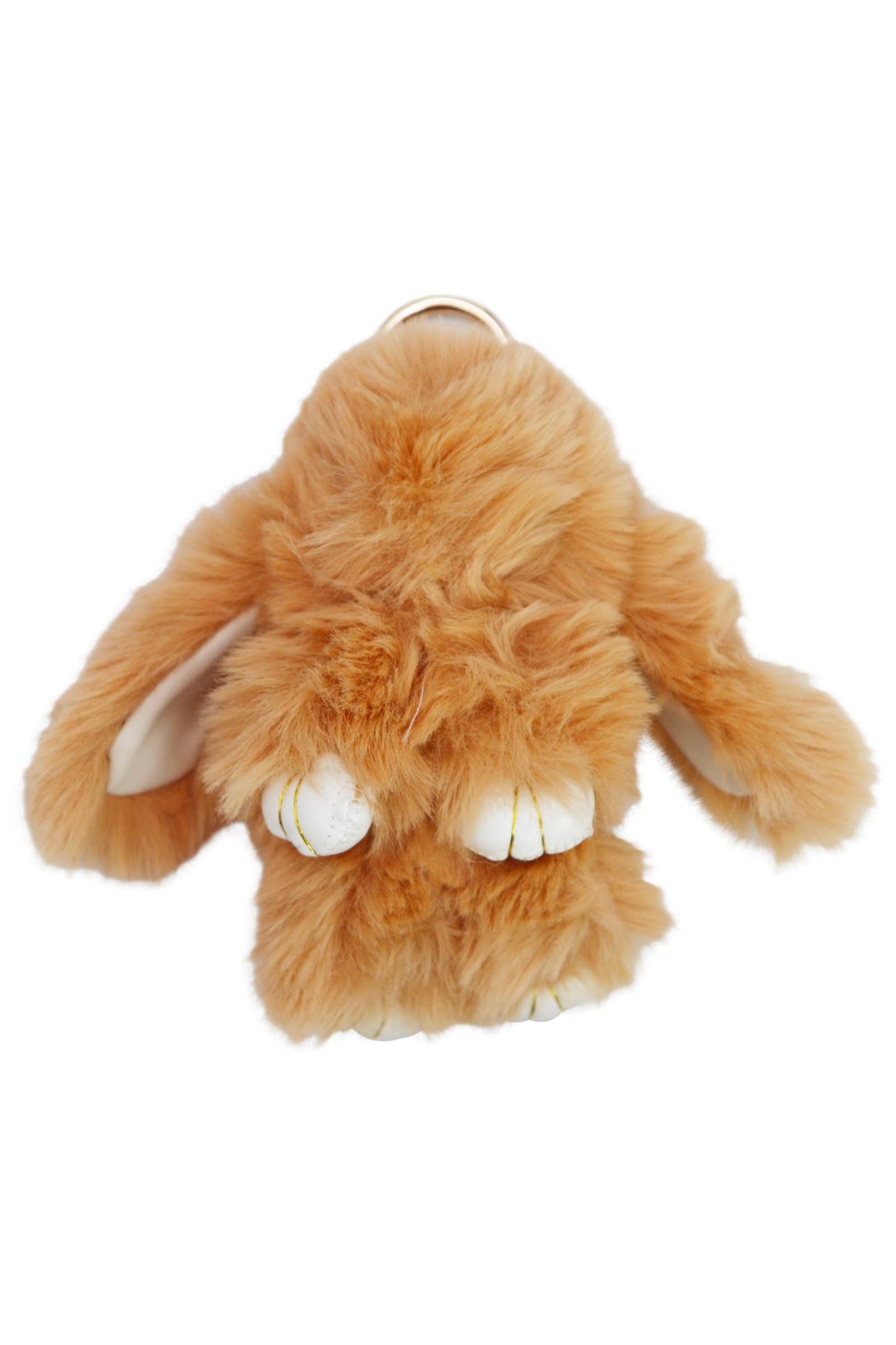 Bunny Rabbit Fuzzy Faux Fur Plush Doll Key Chain