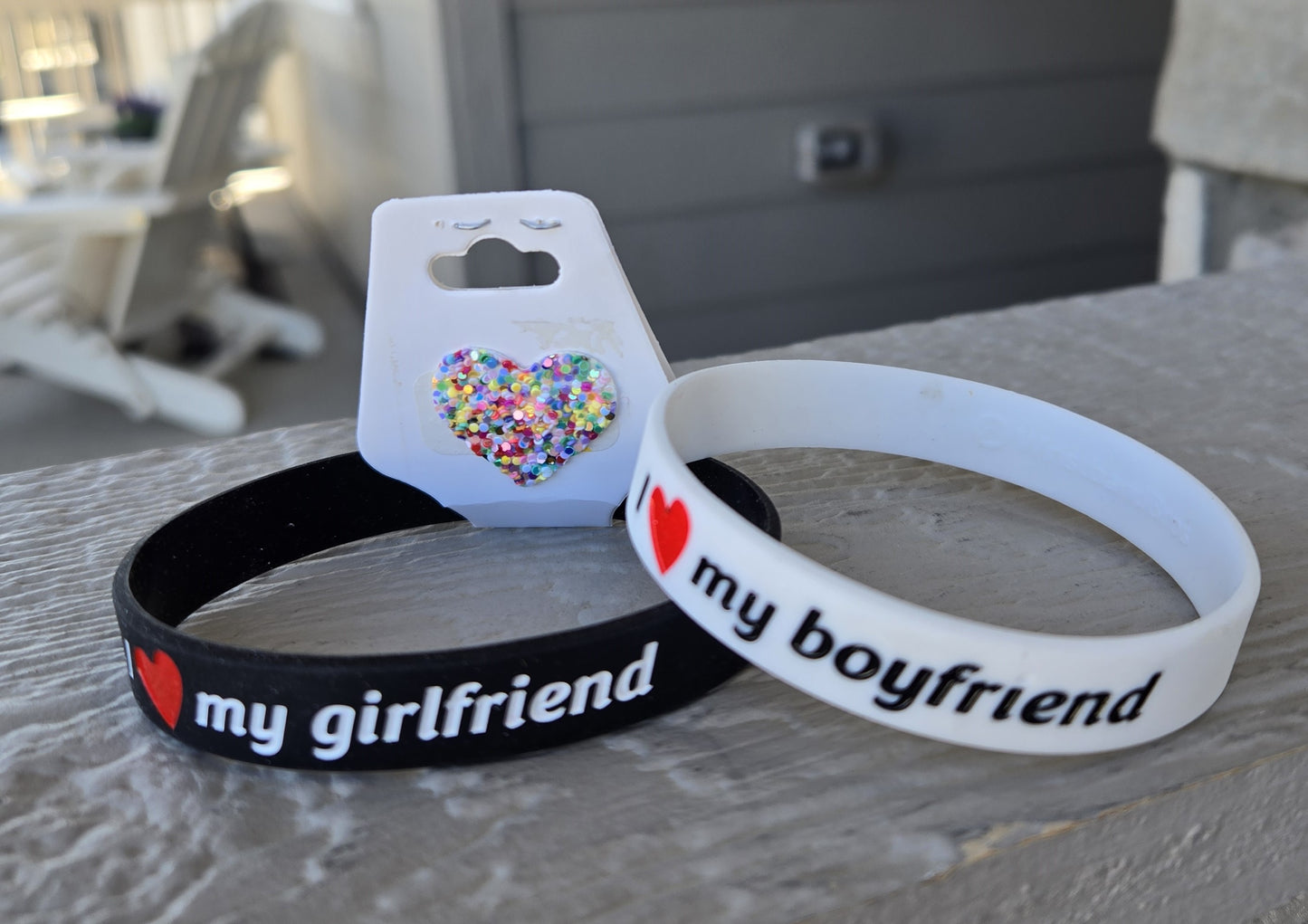 Boy/Girl Love Silicone Bands