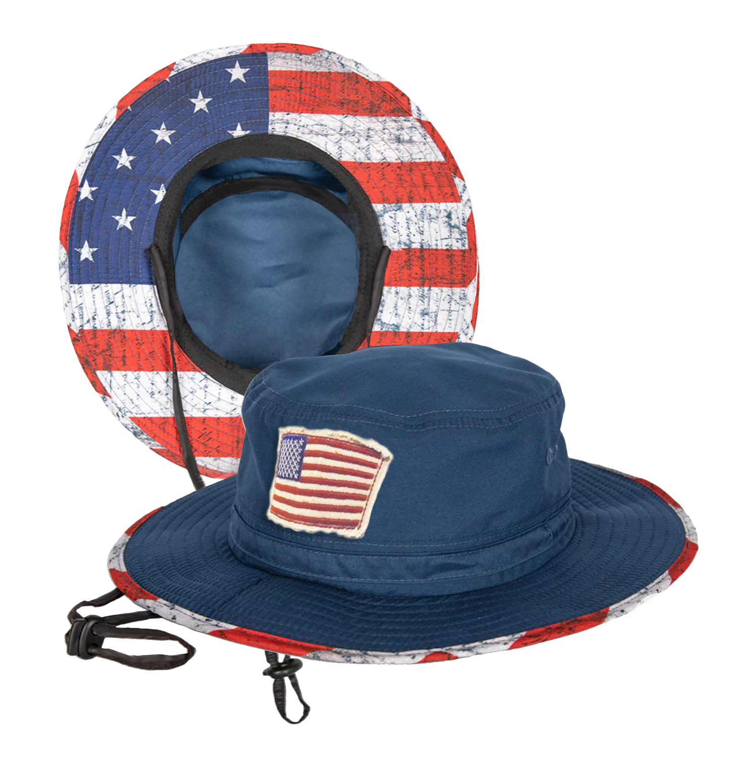 Boonie Hat USA America Patch Assortment