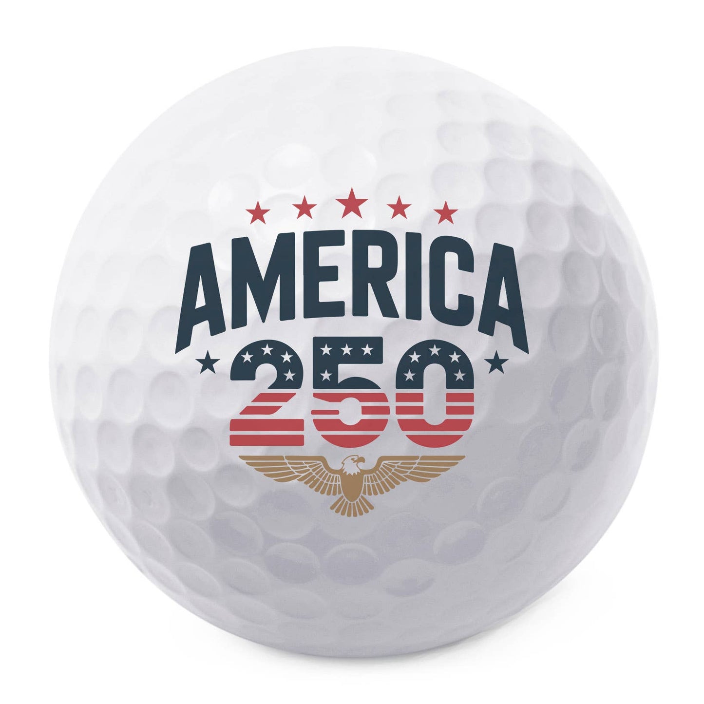 Stars and Stripes America 250 Golf Ball - 3 Ball Set
