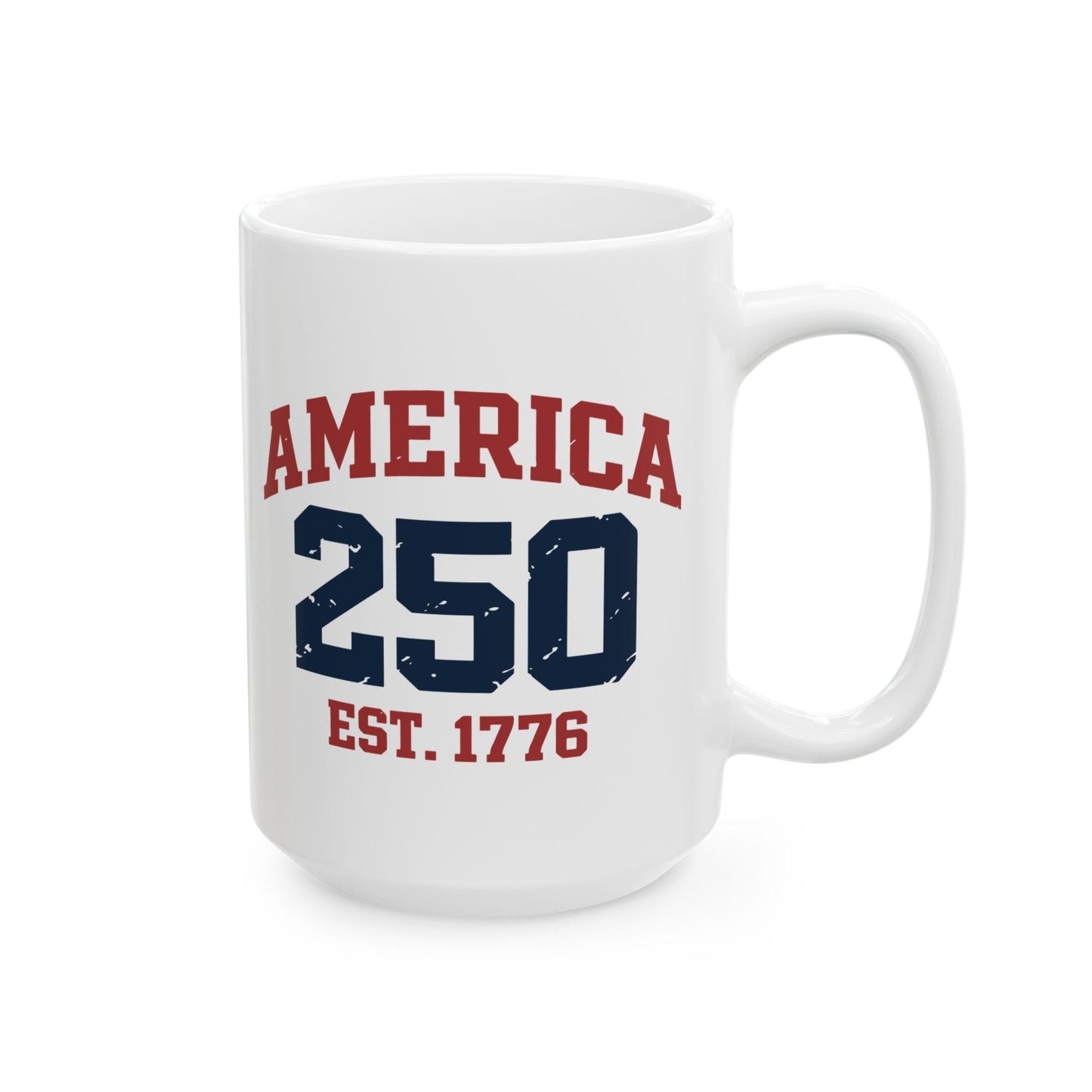 America 250 Mug Est 1776 Patriotic Coffee Cup USA Gift