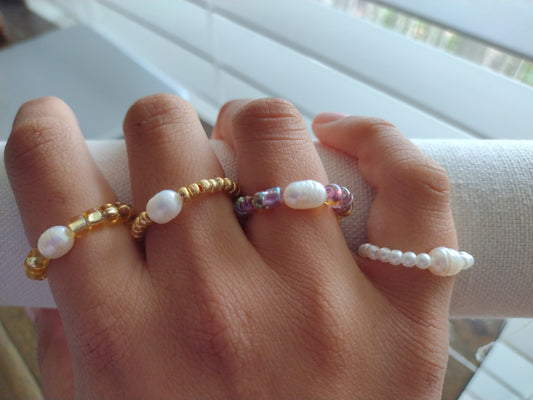 Genuine Freshwater Pearl Ring