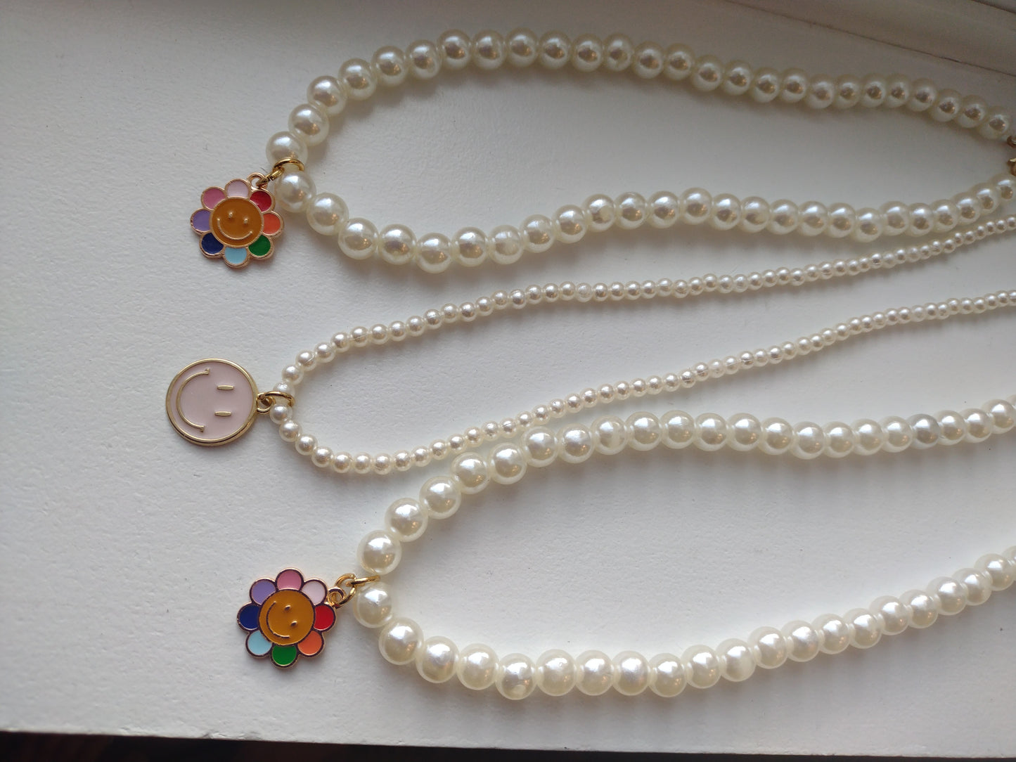 Pearl Smiley Necklace